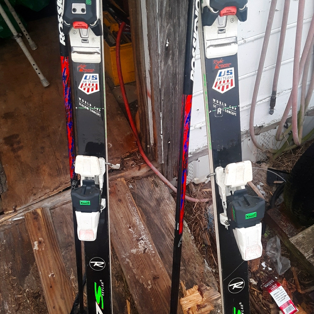 ROSSIGNOL 7SK world cup edition snow skis